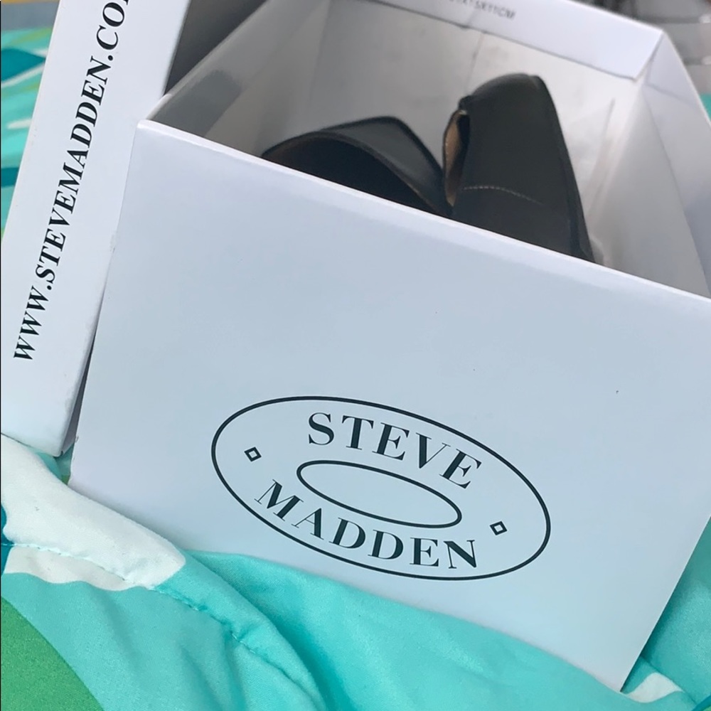 Leather loafers